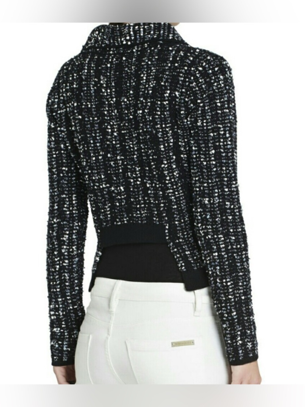 BCBGMaxAzria ‘Reeve’ Moto Cardigan Jacket - Picture 5 of 16